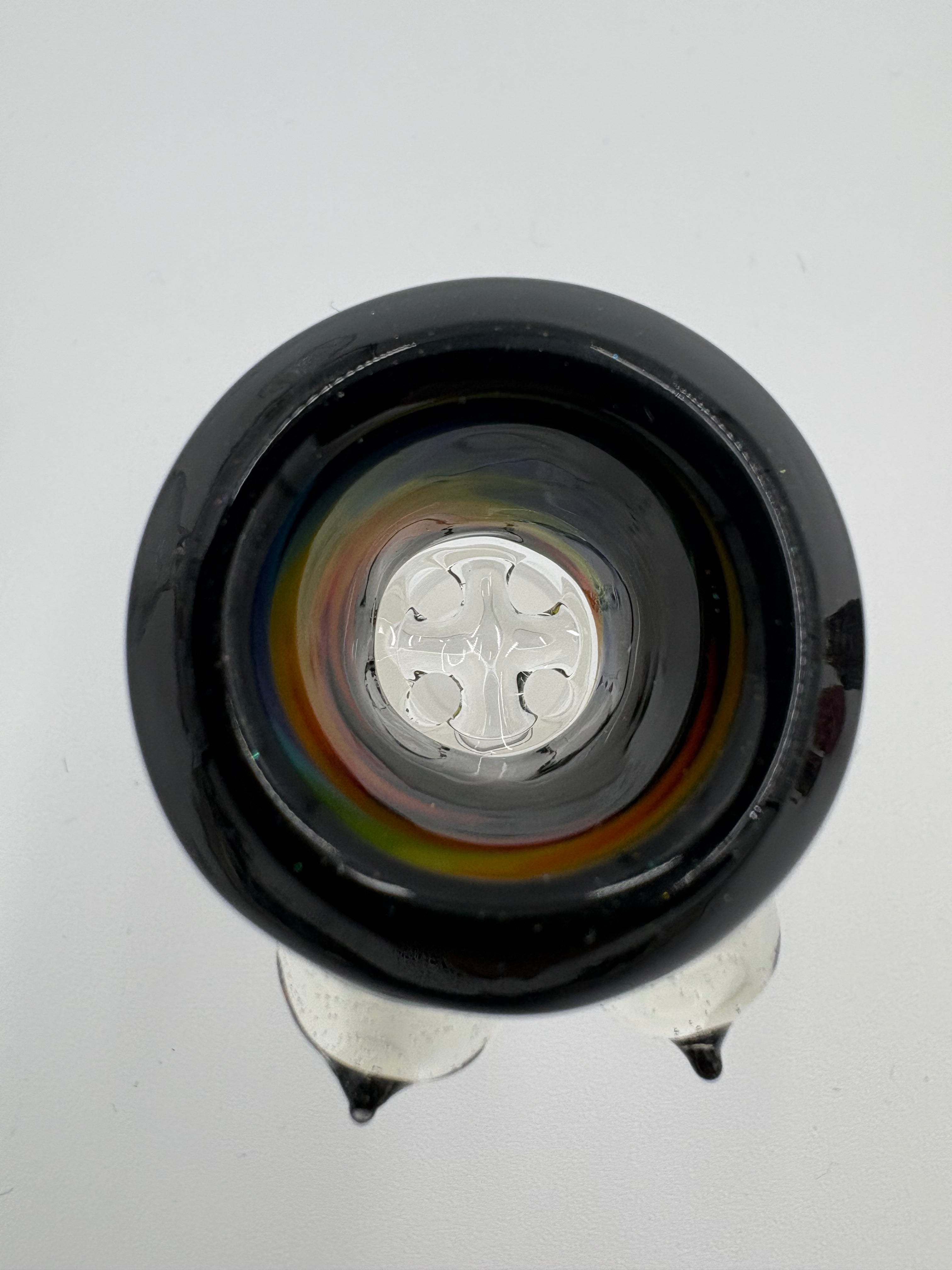 Titz glass 18mm 4hole linework slide #3