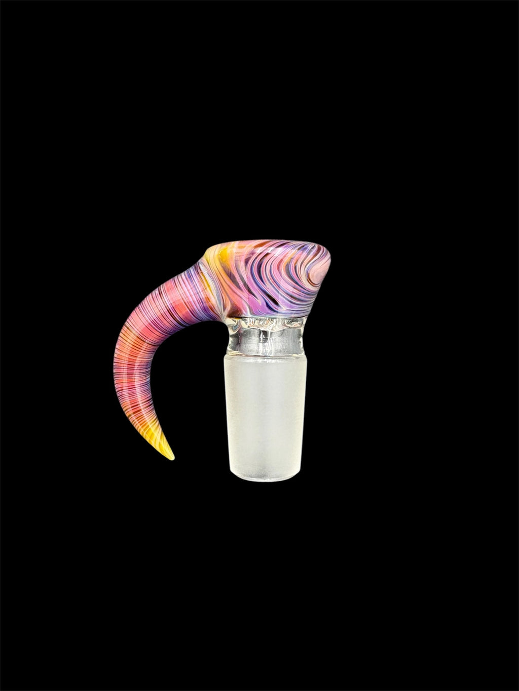 Lysergic glass art Serendipity tiger